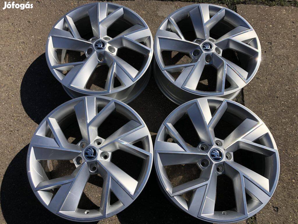 4db gyári 19" Skoda Kodiaq [Triglav] alufelni. ("1625")